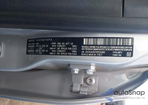 2019 Jeep Renegade Sport Fwd z USA, uszkodzony, nr VIN ZACNJAAB7KPK26488